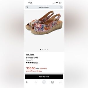 Bernia-PM Women's Multicolor Espadrille Wedges